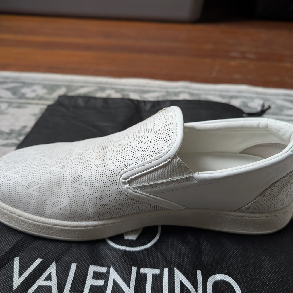 Valentino White Slip-On Sneakers - Picture 3 of 5